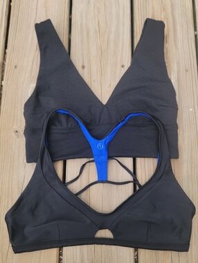 Two Lululemon Bras Size 6